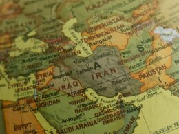 Carte de l'Iran et ses alentours - Pexels
