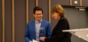 Remise du Prix du Meilleur Jeune Économiste 2026 à Adrien Bilal. © Le Cercle des économistes