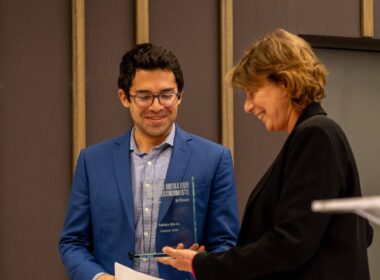 Remise du Prix du Meilleur Jeune Économiste 2026 à Adrien Bilal. © Le Cercle des économistes